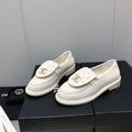 Chanel Moccasins White Denim 40mm
