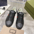 Gucci Ace Supreme Trainer Black Calfskin with Patterns