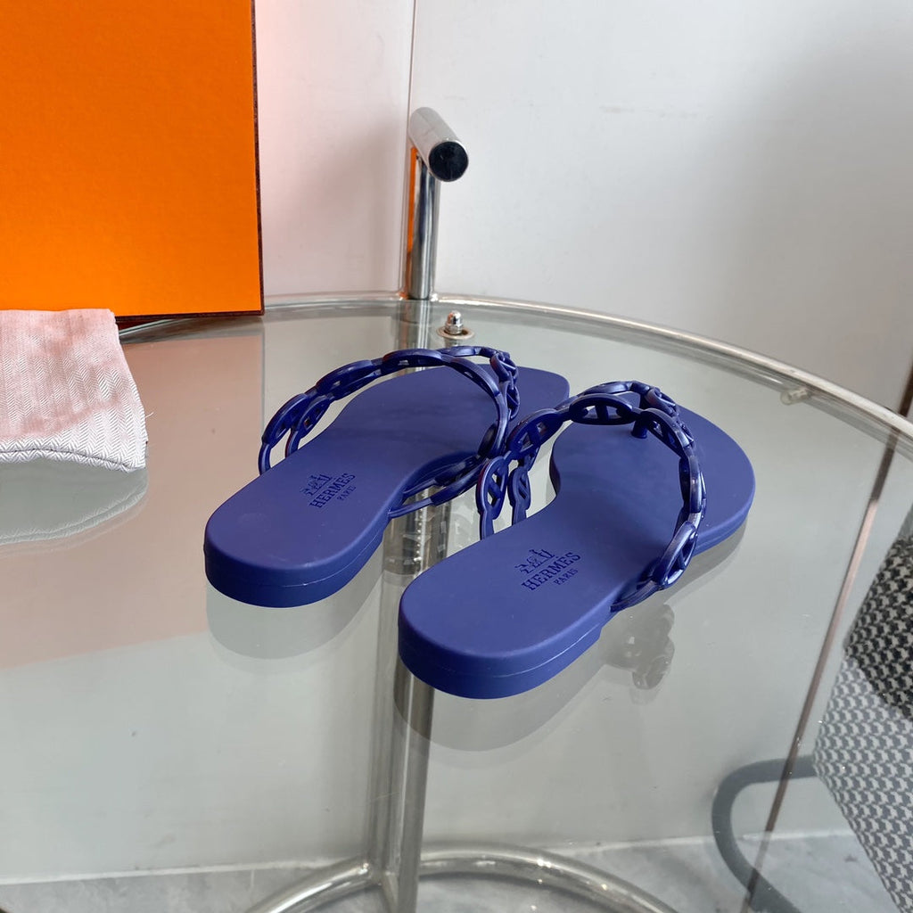 Hermes Island Sandal Berry Pvc Waterproof