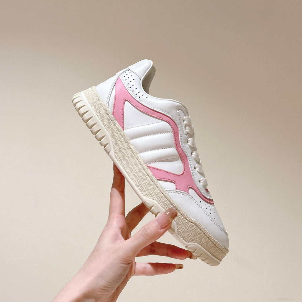 Gucci Retro Sneakers White Pink