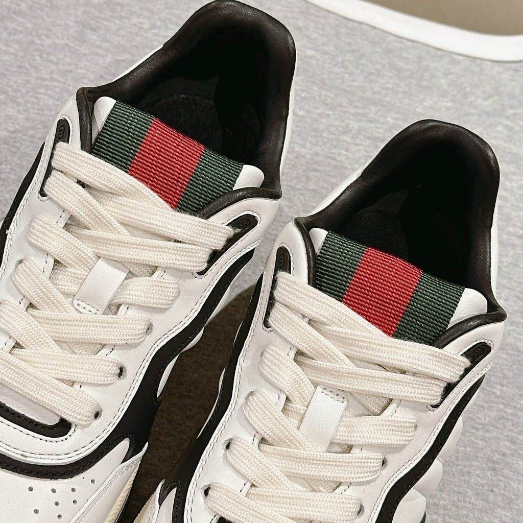 Gucci Retro Sneakers White Black