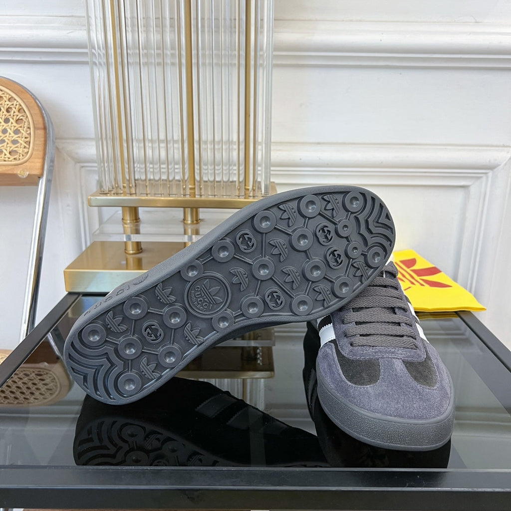 Gucci & Adidas Gazelle Sneaker Black Velvet