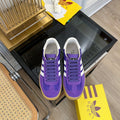 Gucci & Adidas Gazelle Sneaker Violet Velvet