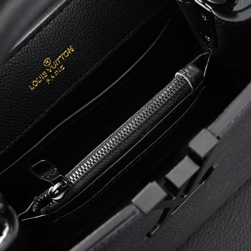 Chanel Classic Flap Bag – Black Quilted Caviar Leather with Gold-Tone Hardware
