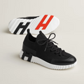 Hermes Jumping Sneakers White Mesh and H Detail Sole