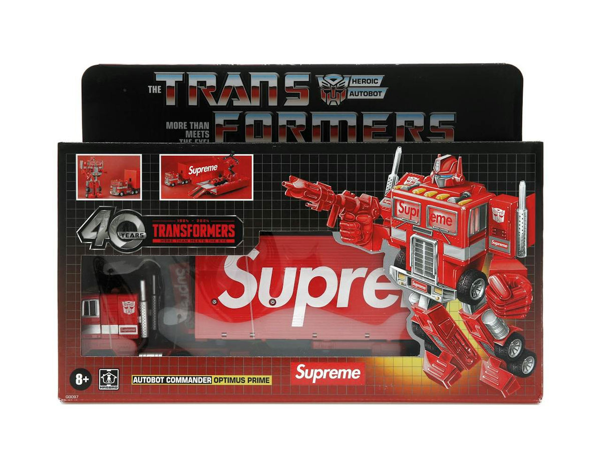 Supreme Transformers G1 Optimus Prime Figure Red