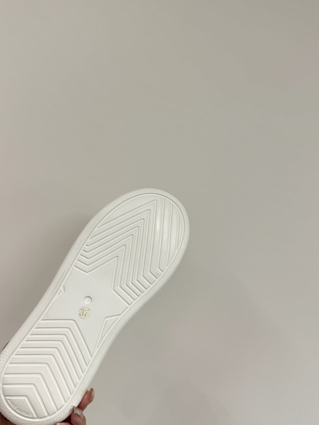 Dior Yellow Star Sneaker White Calfskin and Suede Calfskin with Shearling Lining