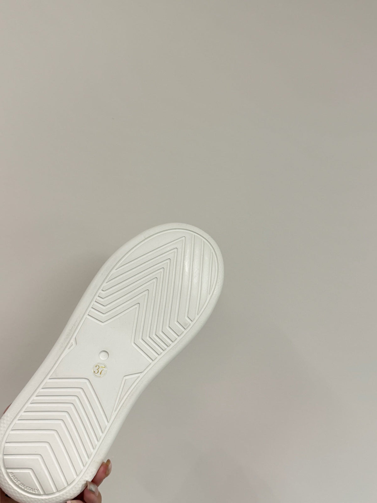Dior Yellow Star Sneaker White Calfskin and Suede Calfskin with Shearling Lining