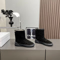 Dior Frost Ankle Boot Black Cannage Suede