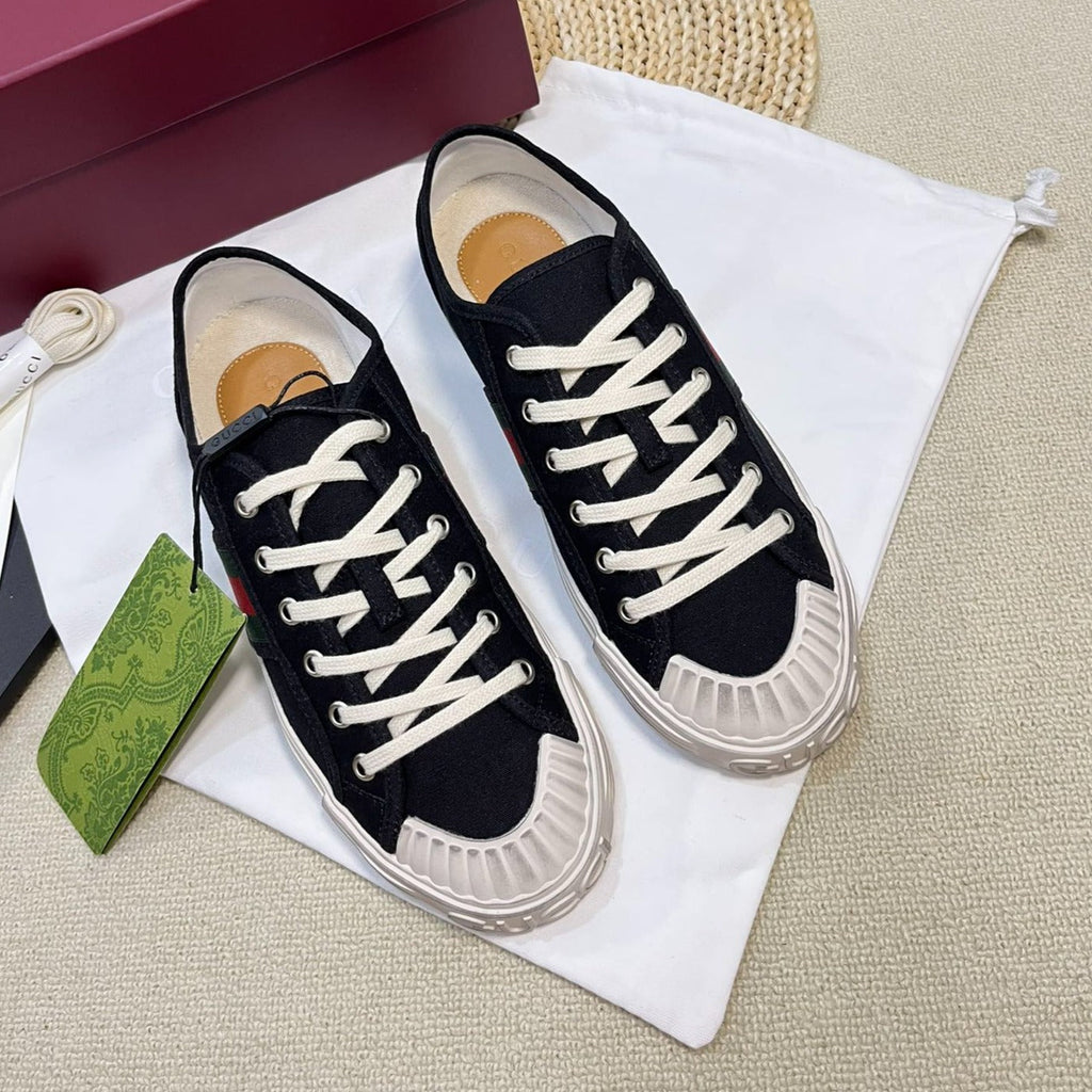 Gucci Sneaker Julio Canvas Sneakers Black