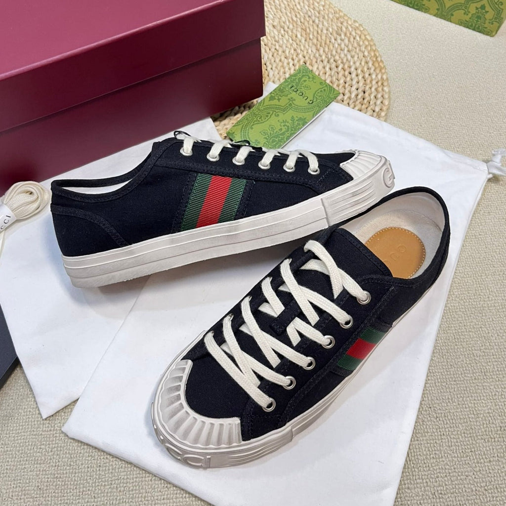 Gucci Sneaker Julio Canvas Sneakers Black