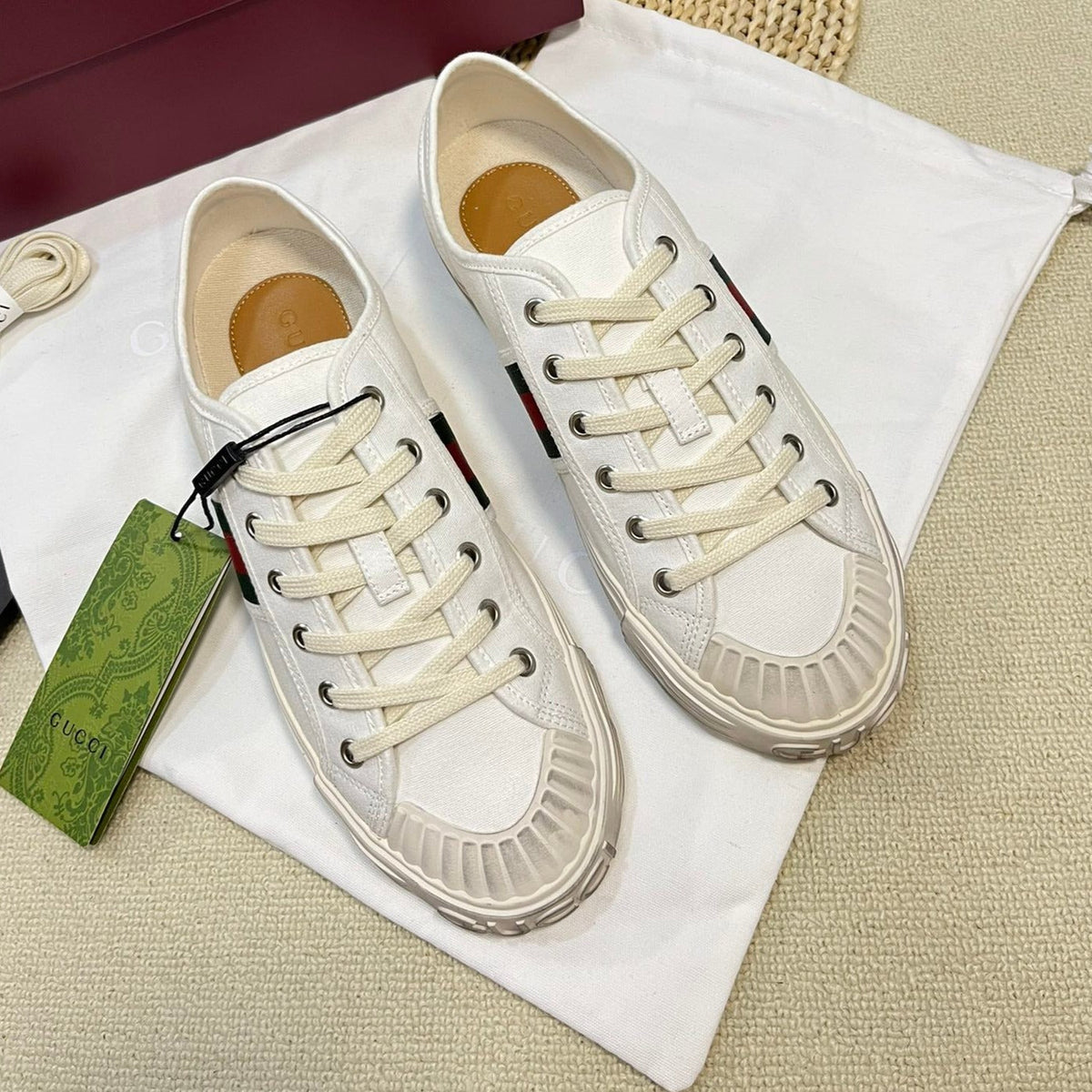 Gucci Sneaker Julio Canvas Sneakers White