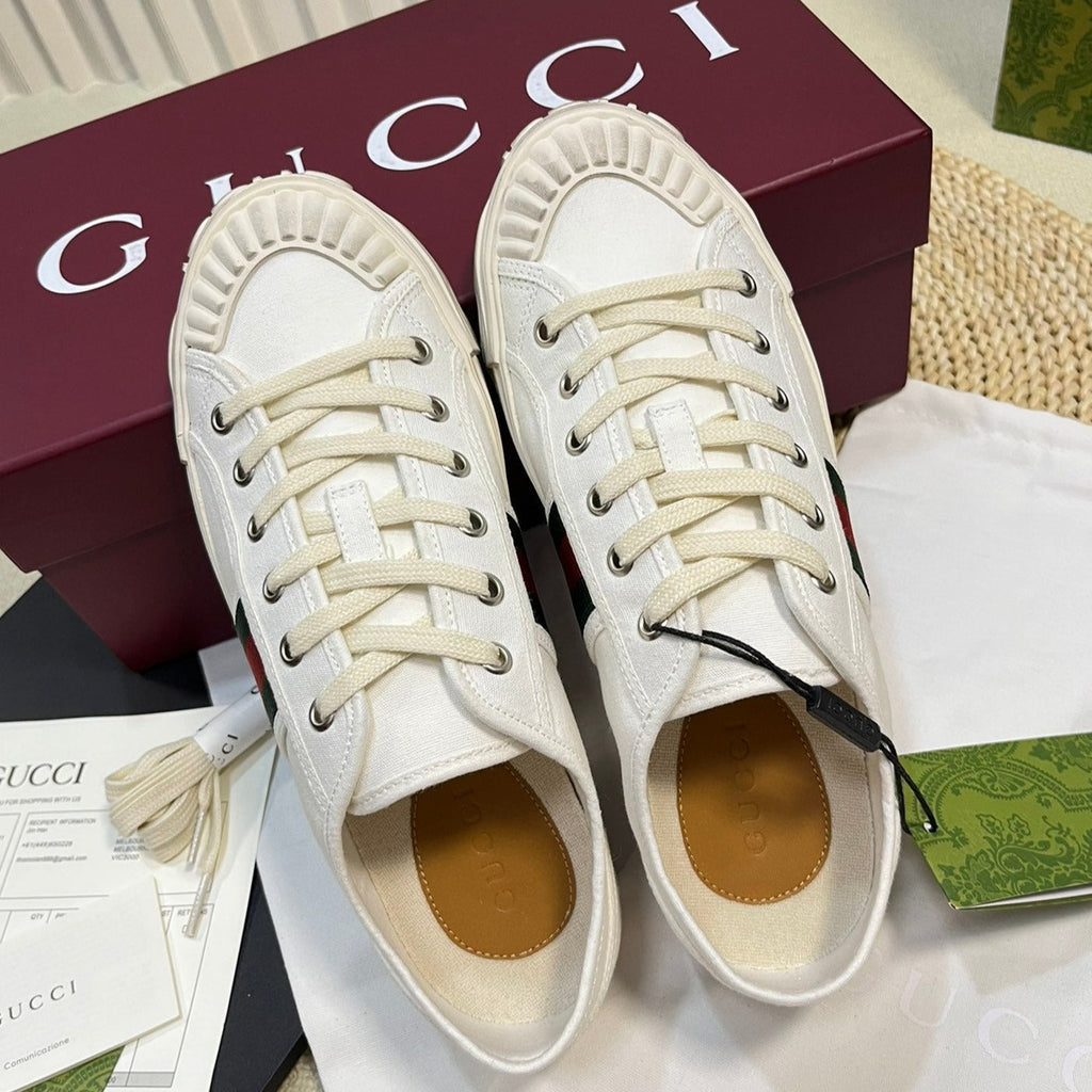 Gucci Sneaker Julio Canvas Sneakers White
