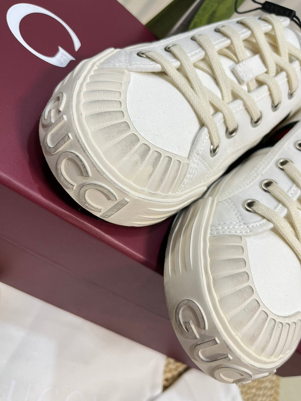 Gucci Sneaker Julio Canvas Sneakers White
