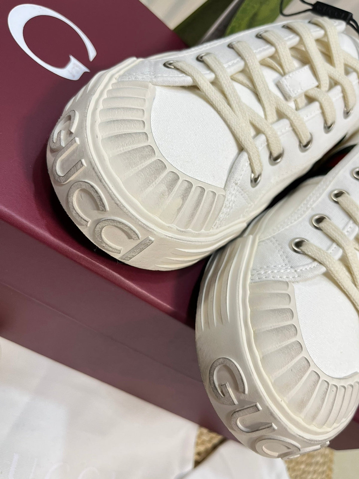Gucci Sneaker Julio Canvas Sneakers White