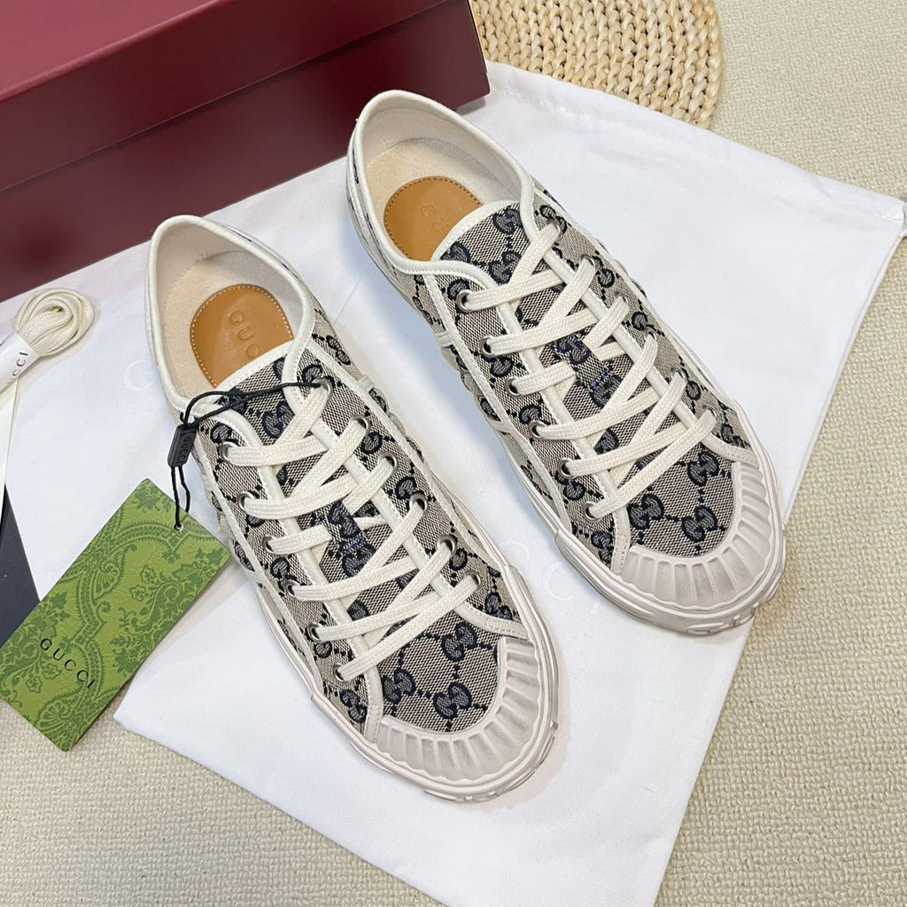 Gucci Sneaker Julio Canvas Sneakers Black Caro