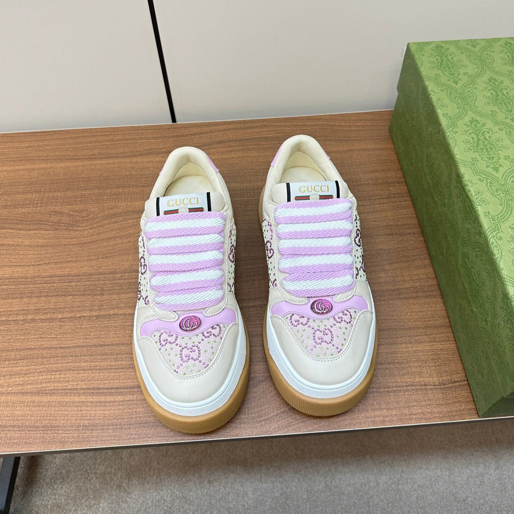 Gucci Screener Sneaker Pink Blush