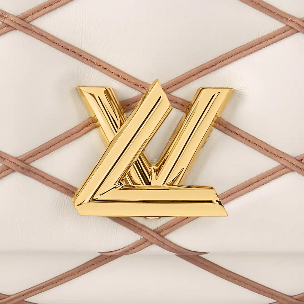 Louis Vuitton Go-14 MM Handbag - Crème Beige / Chestnut Brown