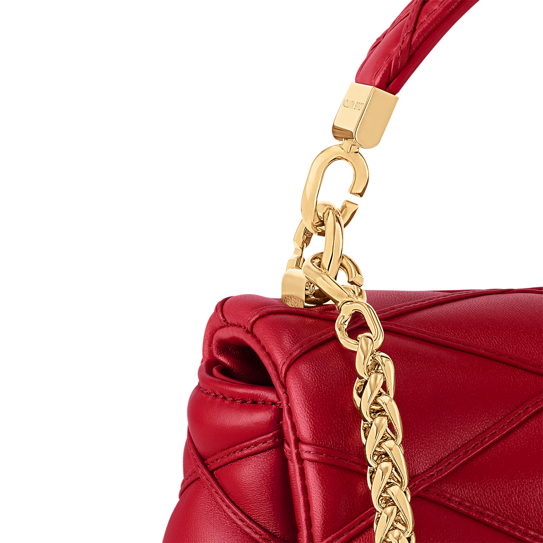 Louis Vuitton Go-14 MM Red Handbag
